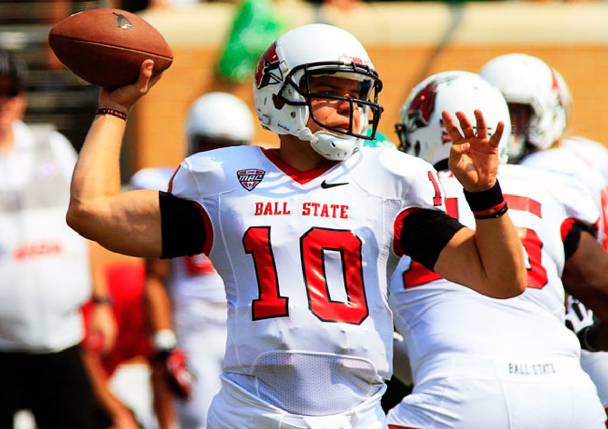 Quarterback Keith Wenning has passed for 2,865 yards and 23 TDs to lead Ball State to an 8-1 record.