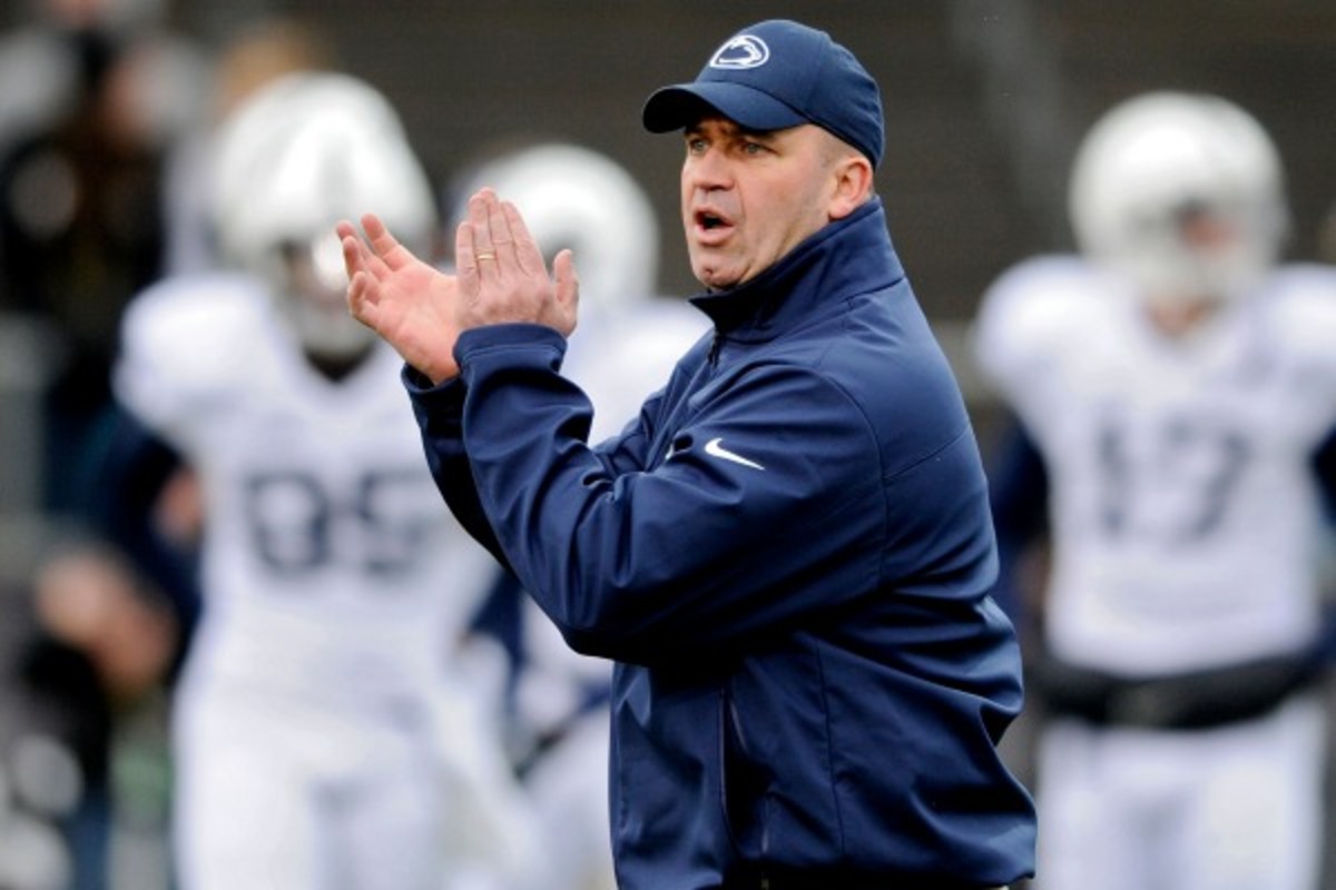 Penn State coach Bill O'Brien has tabbed Christian Hackenberg as his starting QB. (Centre Daily Times/Getty Images)