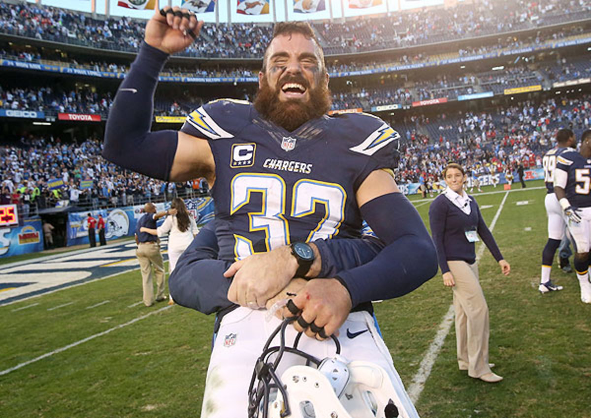 Eric Weddle and the Chargers are going back to the playoffs for the first time since 2009.