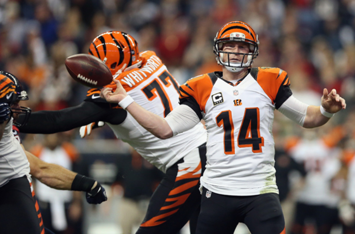 If Andy Dalton's ever going to become a franchise-defining quarterback, now would be a good time. (Ronald Martinez/Getty Images)