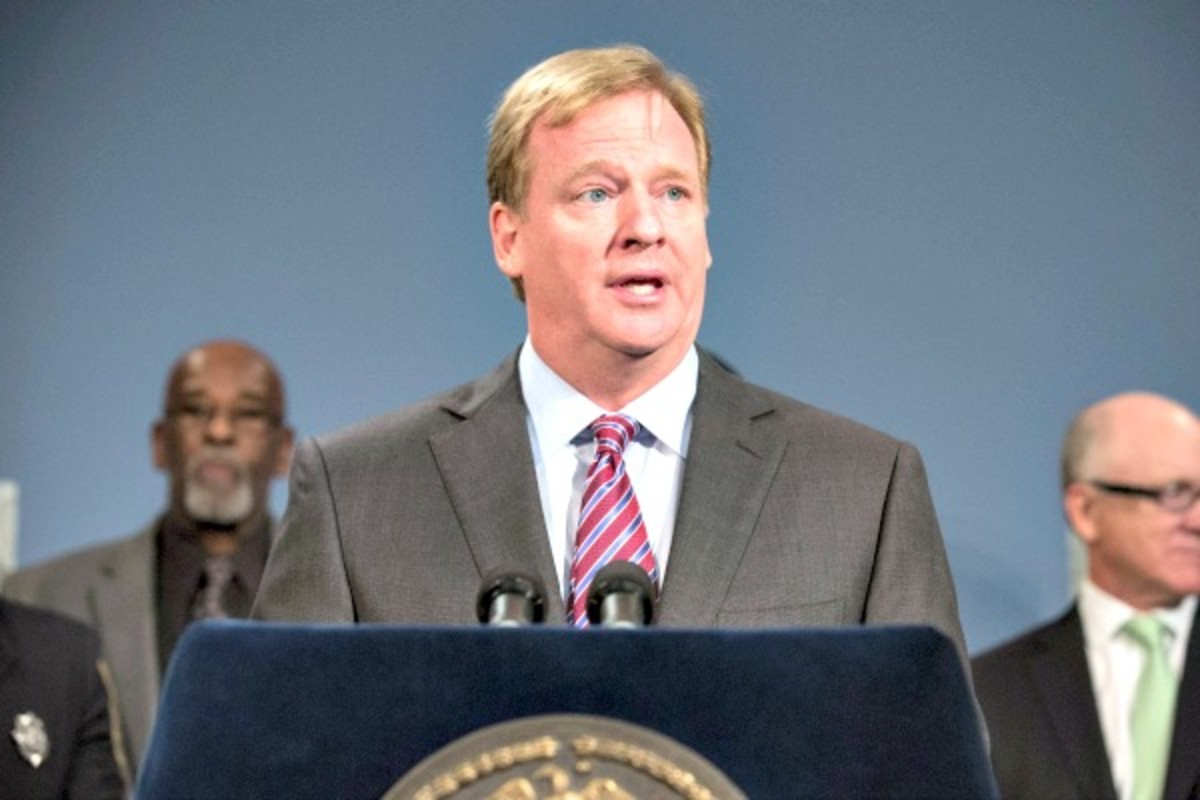 Commissioner Roger Goodell and the NFL claim they aren't thinking about adding Thursday games. (Andrew Burton/Getty Images)
