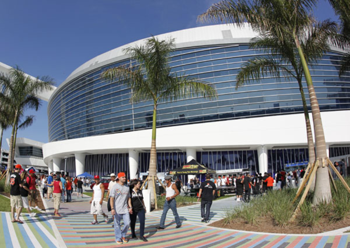 Marlins Park is the future home of some MACtion. (MLB Photos via Getty Images)