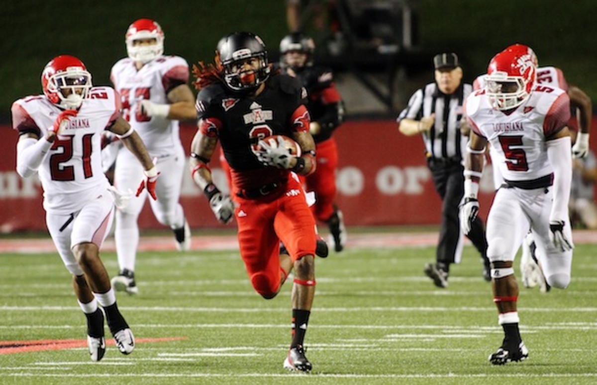 2012 Sun Belt champs Arkansas State will rematch with the runner-up Ragin' Cajuns in mid-October. (AP)
