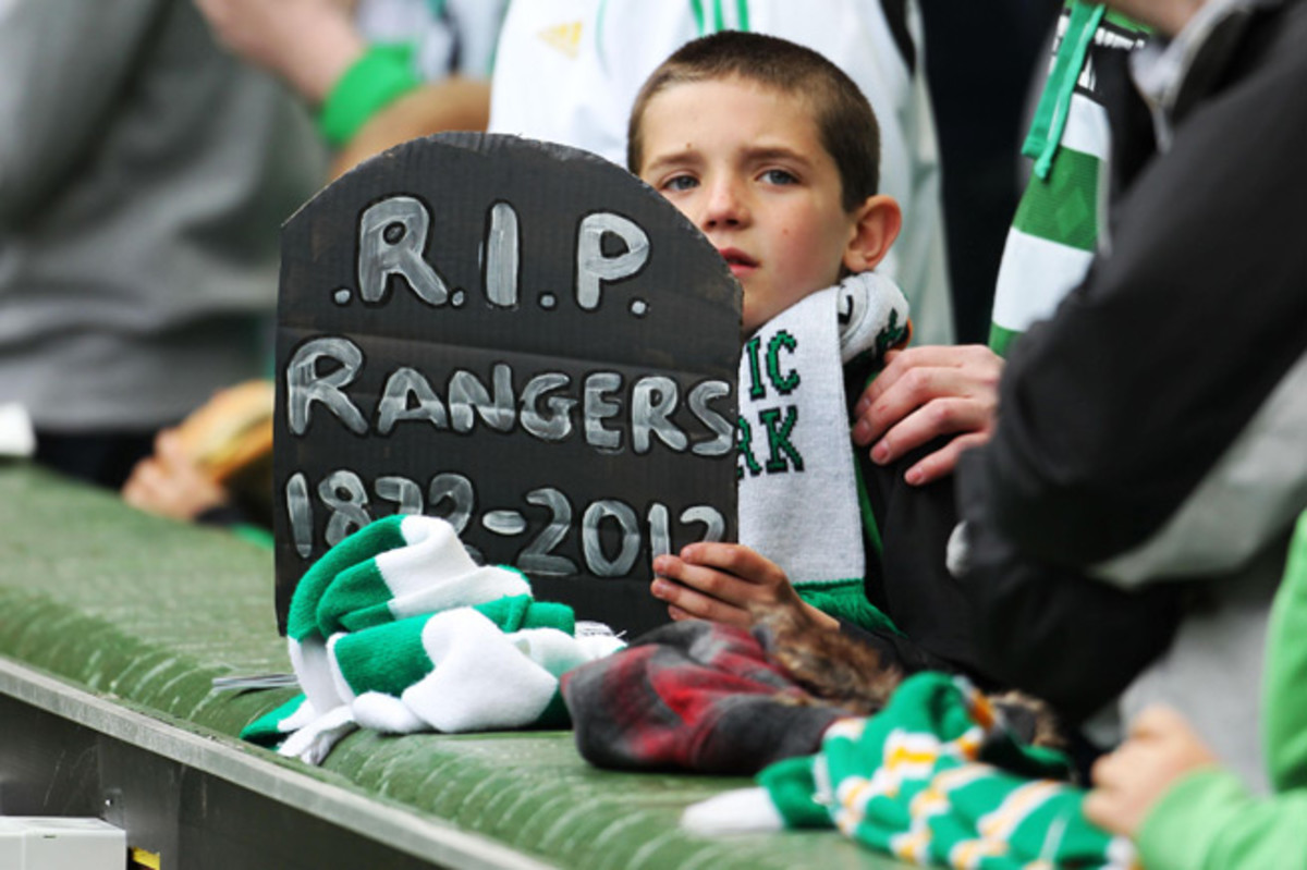 Even the youngest of Celtic fans is well versed in the sorrows encompassing bitter rival Rangers.