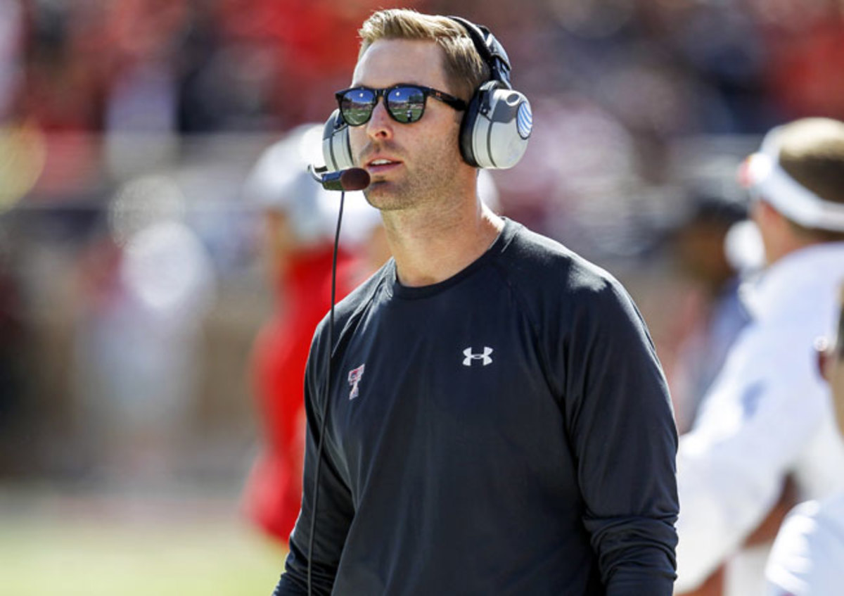 First-year Texas Tech coach Kliff Kingsbury has led the Red Raiders to a 7-0 start to the 2013 campaign.