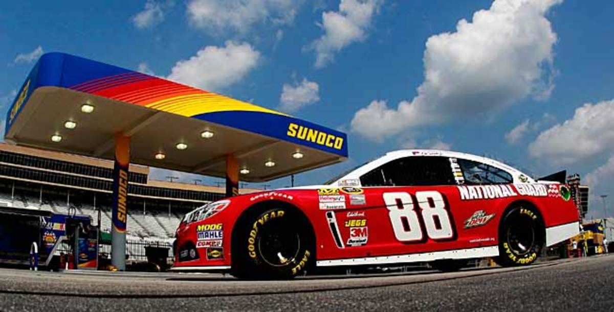 The National Guard helped get Junior over the sponsorship hump this season.