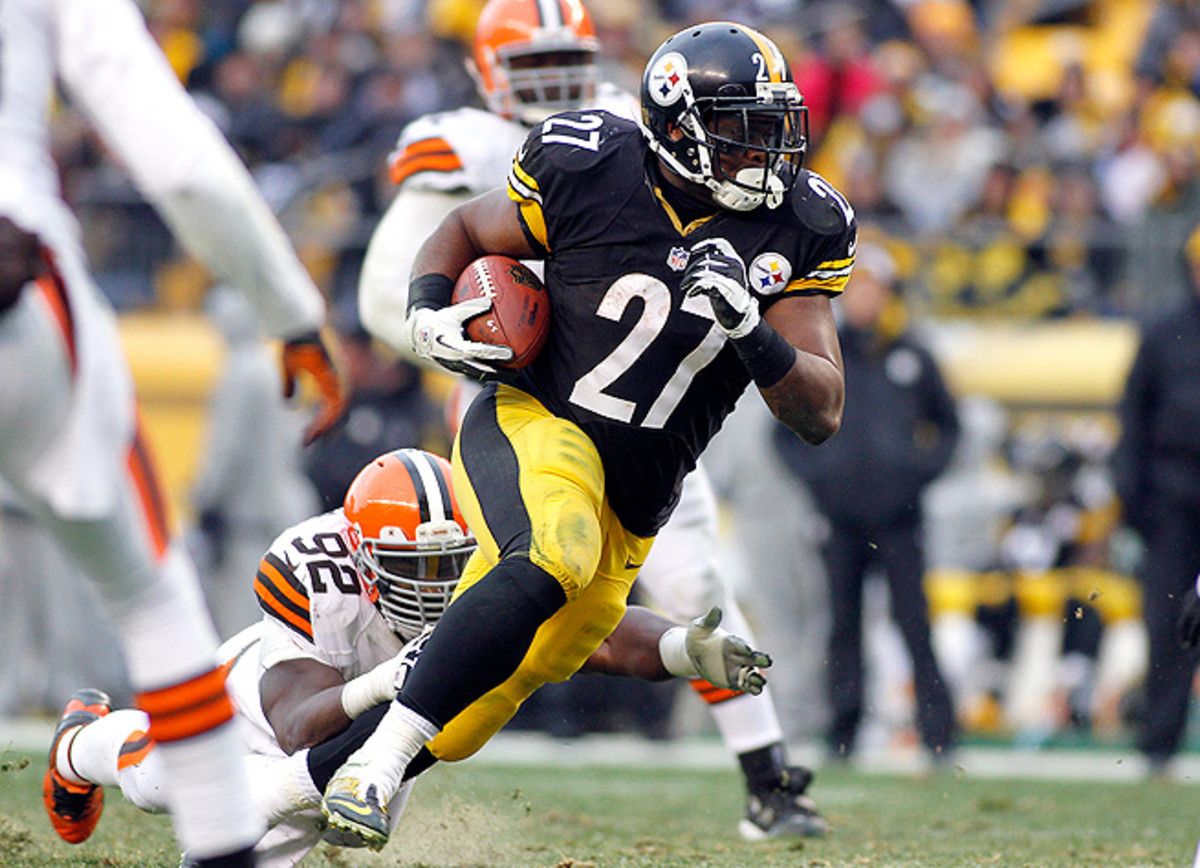 Jonathan Dwyer, who ran for 623 yards last season, will have to fight for the starting position this year.