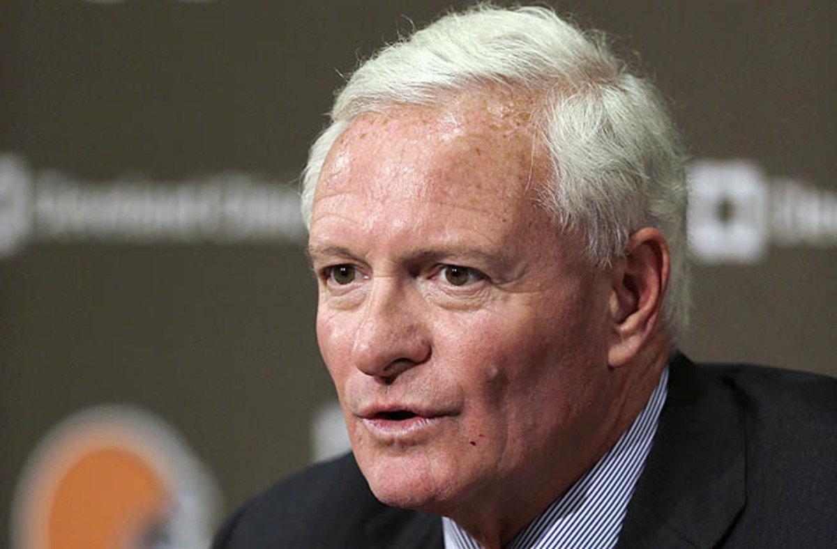 Browns owner Jimmy Haslam apologized to Cleveland fans and promised to bring the city a winning team.