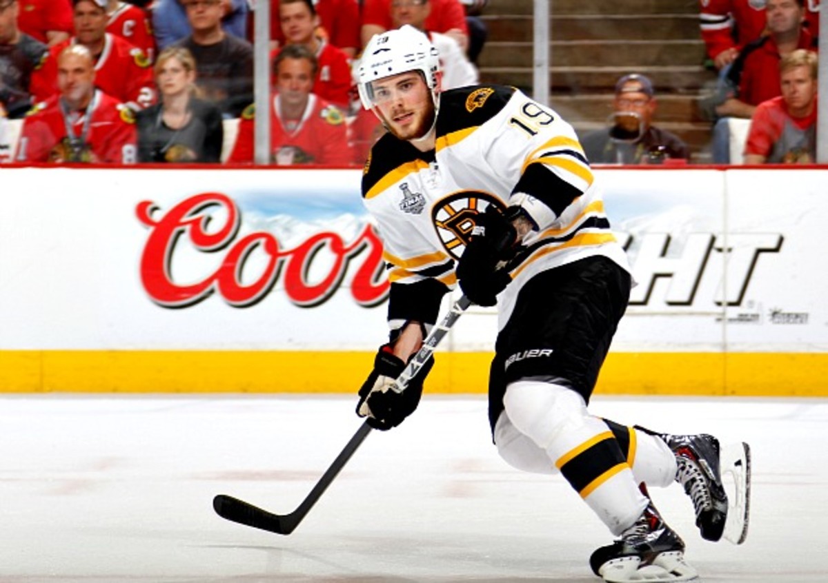 Tyler Seguin was traded from the Boston Bruins to the Dallas Stars