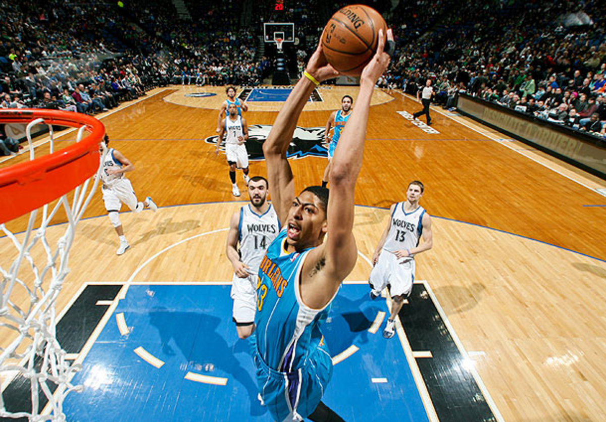 Anthony Davis earns an A- for his rookie season with the Hornets