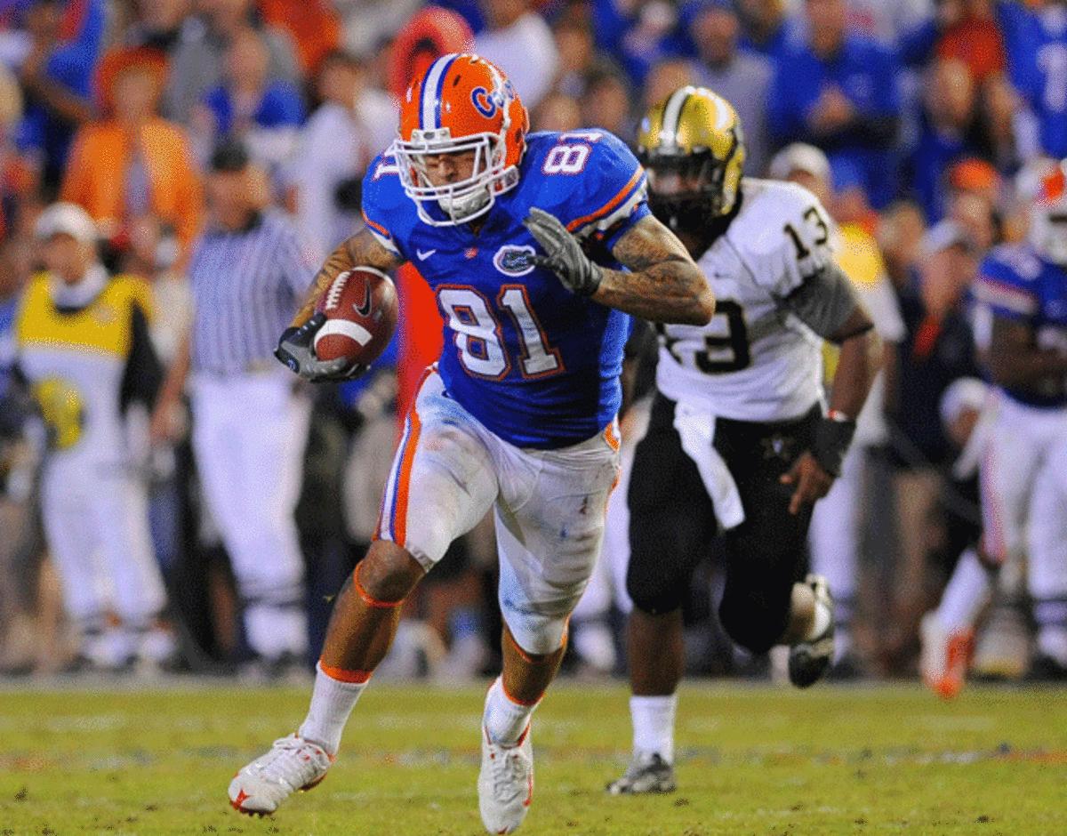 Warning signs about Aaron Hernandez's character first surfaced when he was a star player at Florida.