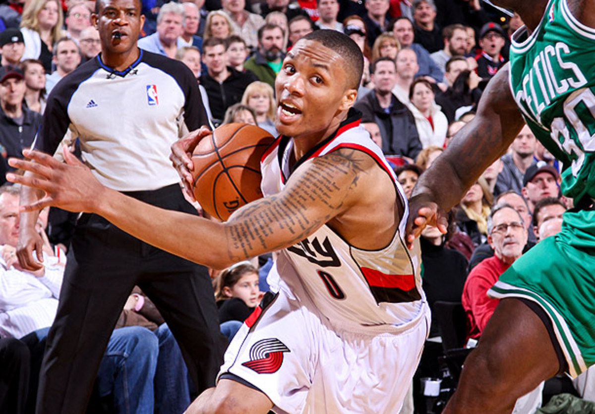 Damian Lillard receives an A for his rookie year in Portland