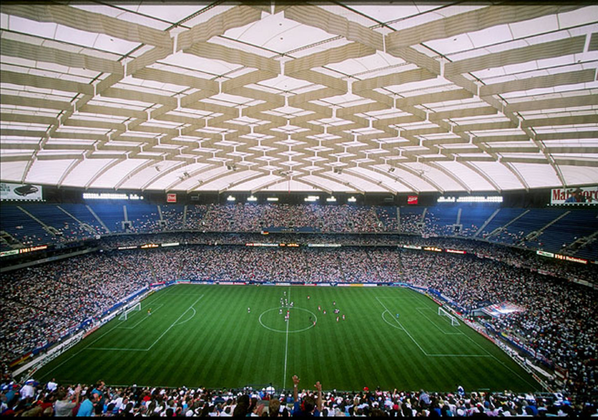 Detroit hosted hosted soccer matches at the Silverdome during the 1994 World Cup.