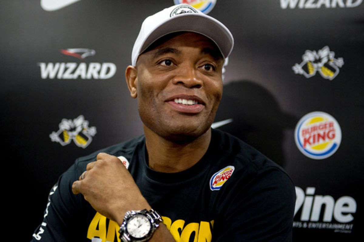 Undefeated in the UFC, Anderson Silva will fight Chris Weidman on July 6. (Buda Mendes/Getty Images)