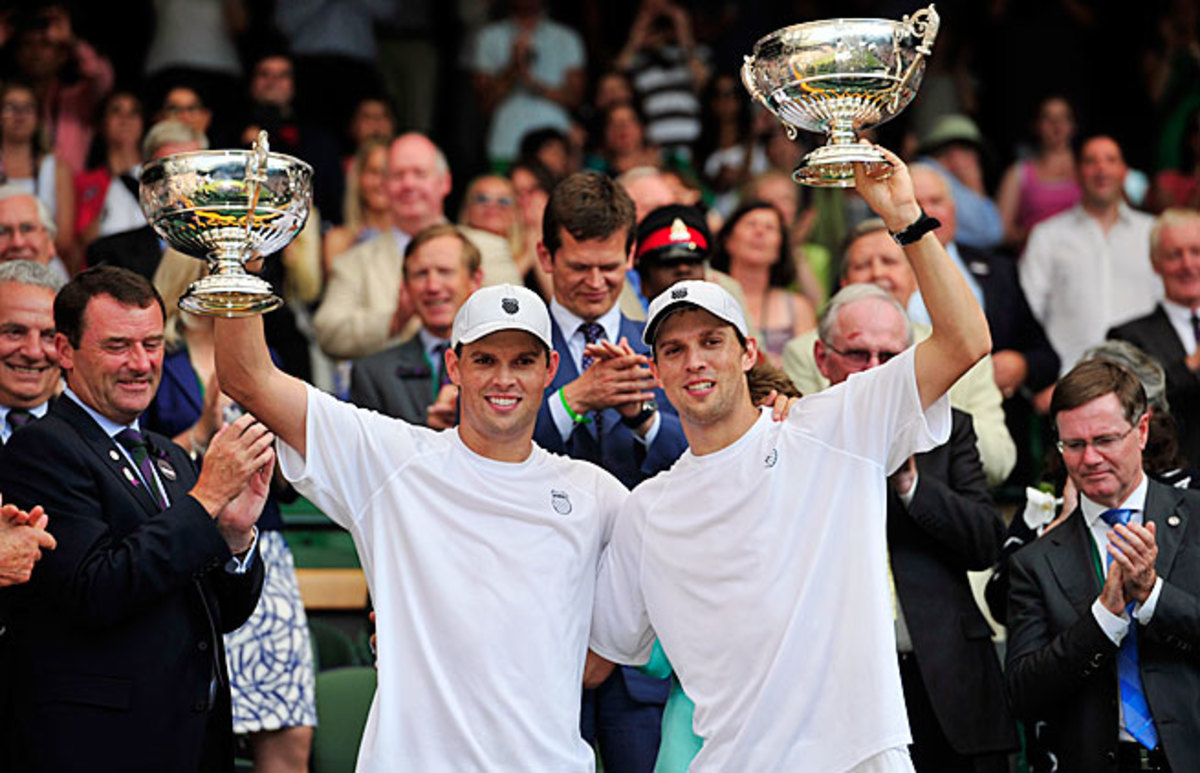 The Bryan brothers are the reigning champions at all four Grand Slams and the Summer Olympics.