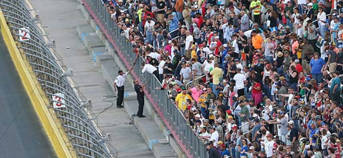 NASCAR will let Fox Sports determine the cause of the snapped camera cable at the Coca-Cola 600.