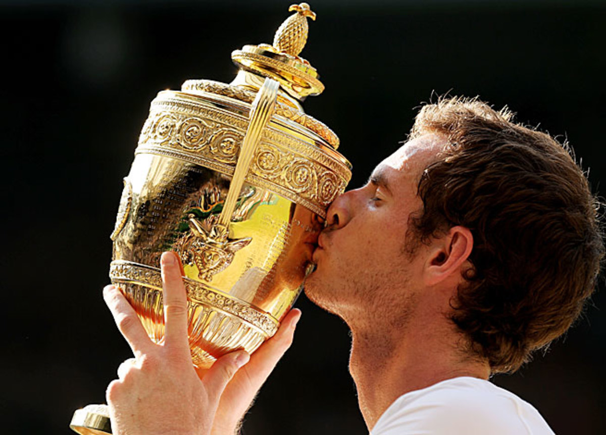 Andy Murray is the first British man to win the Wimbledon title since Fred Perry in 1936.