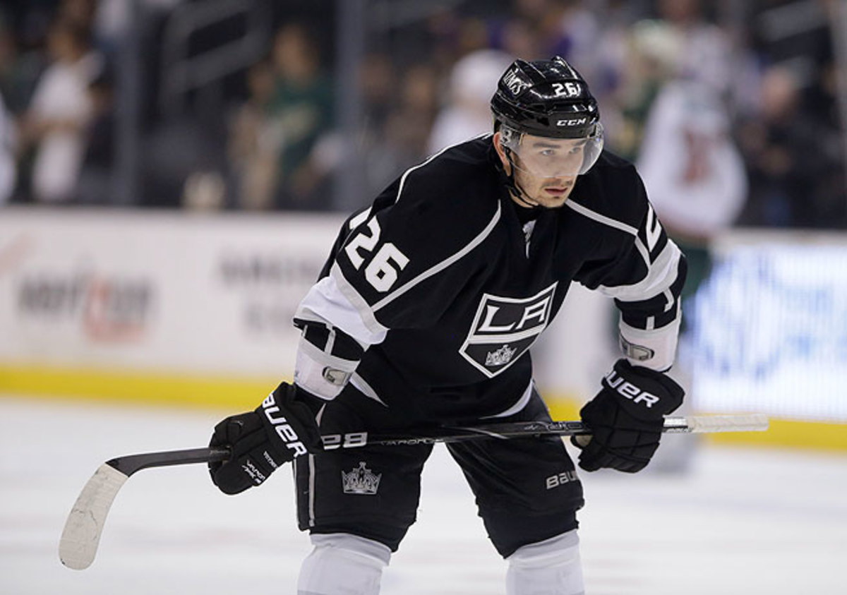 Slava Voynov tallied six goals and 19 assists during the regular season as a defenseman for the Kings.