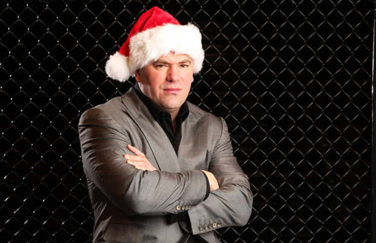 Dana White says the difference between the UFC and Viacom-owned Bellator is that he works every day -- including Christmas -- while Viacom does not.