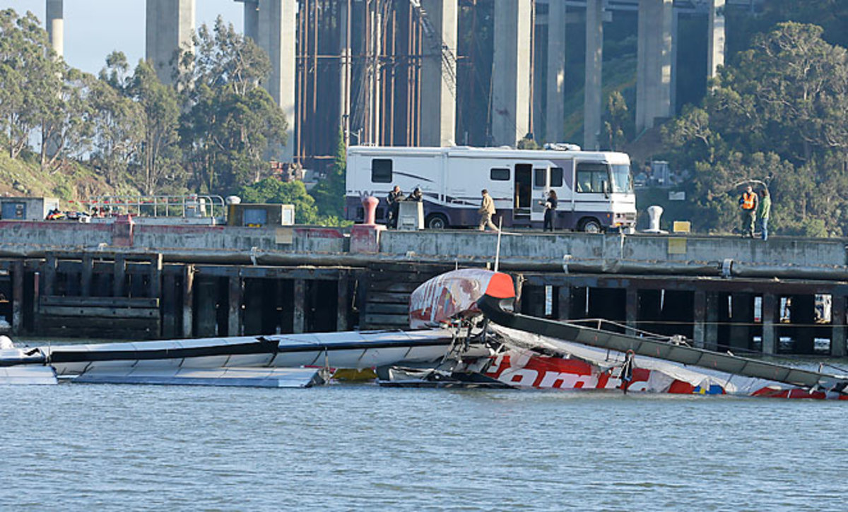 British Olympic champion sailor Andrew Simpson died after his boat capsized earlier this week.