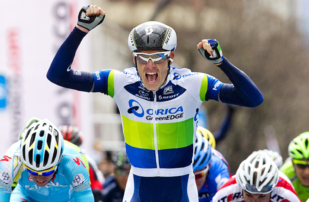 South Africa's Daryl Impey took the Tour of Basque Country lead from stage one winner Simon Gerrans.