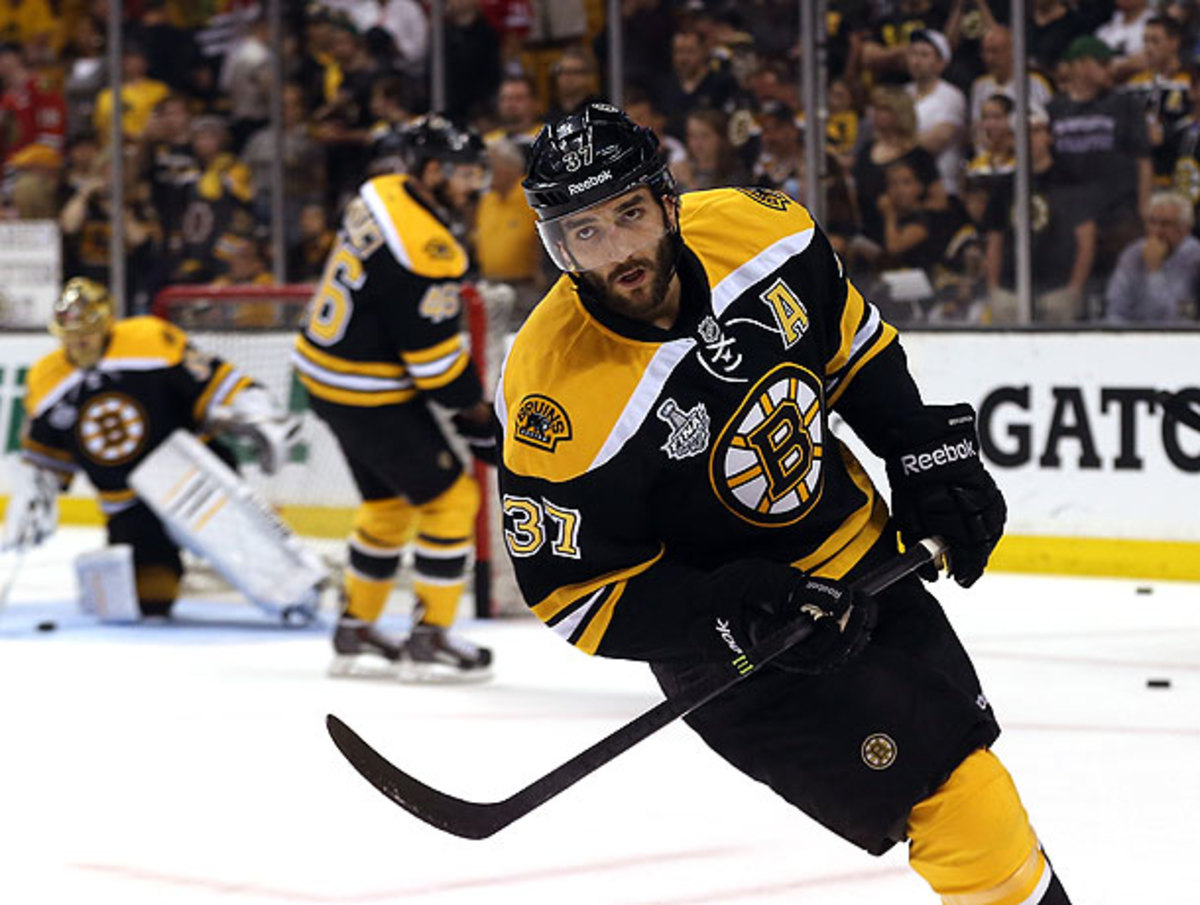 Patrice Bergeron will be able to help the Bruins in their attempt to stave off elimination.