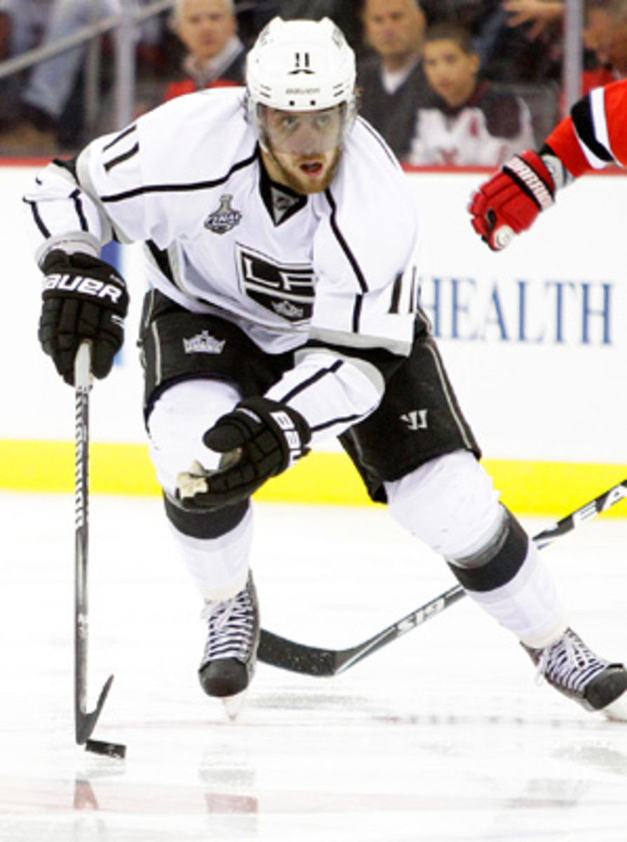 Kings center Anze Kopitar was the NHL's leading scorer during the 2012 playoffs.