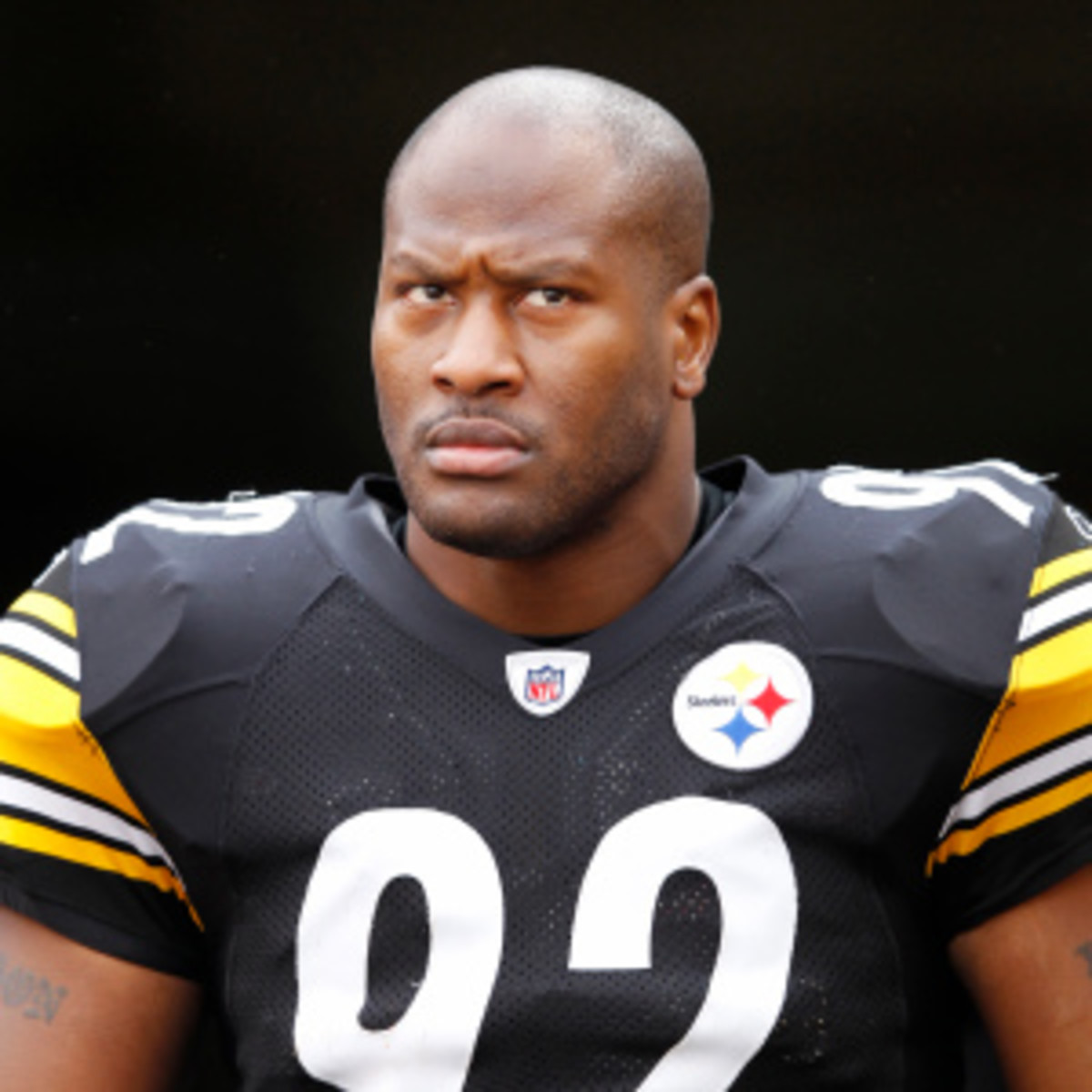 James Harrison said he spends up to $600K per year on his body. (Joe Robbins/Getty Images)