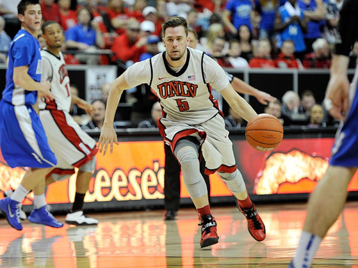 Katin Reinhardt decided to leave UNLV and transfer to Andy Enfield-led USC. (Jeff Bottari/Getty Images)