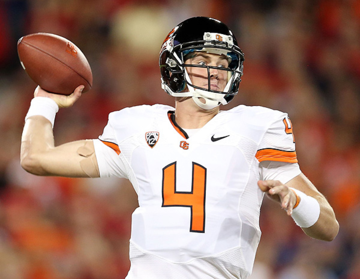 Inconsistency has plagued Sean Mannion, with him throwing 31 interceptions along with 31 touchdowns. (Christian Petersen/Getty Images)