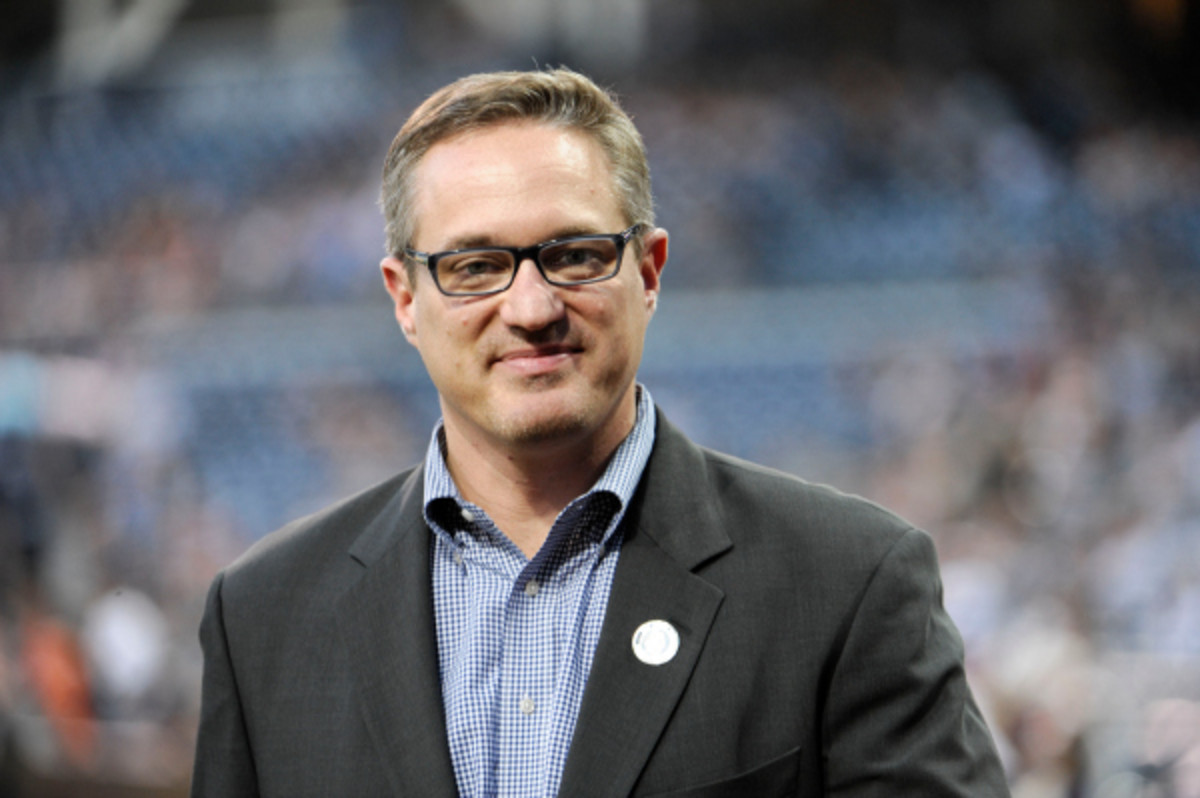 The Padres accepted the resignation of president and CEO Tom Garfinkel on Tuesday afternoon. (Denis Poroy/Getty Images)