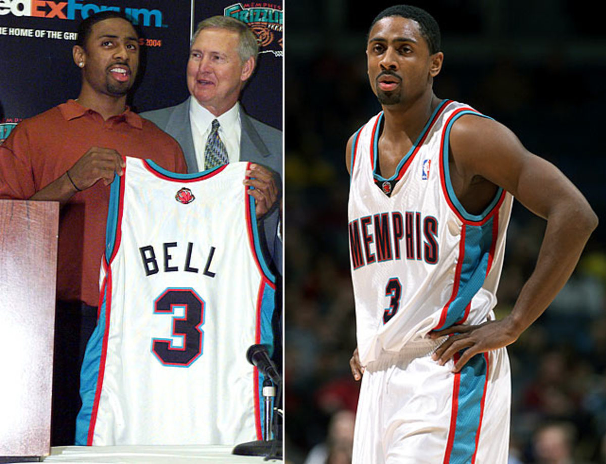Boston (traded to Memphis): Troy Bell