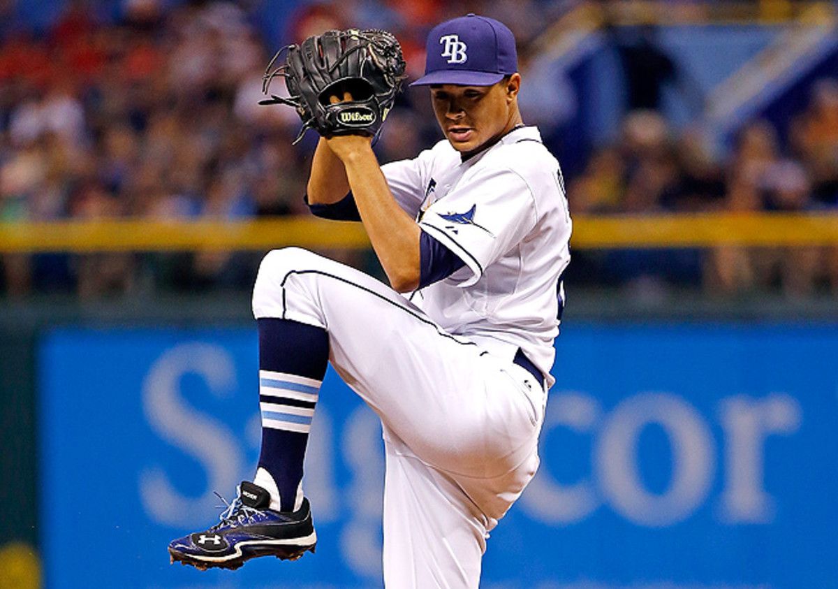 Through 51.2 innings pitched this season, Chris Archer boasts a 2.96 ERA and 40 strikeouts.