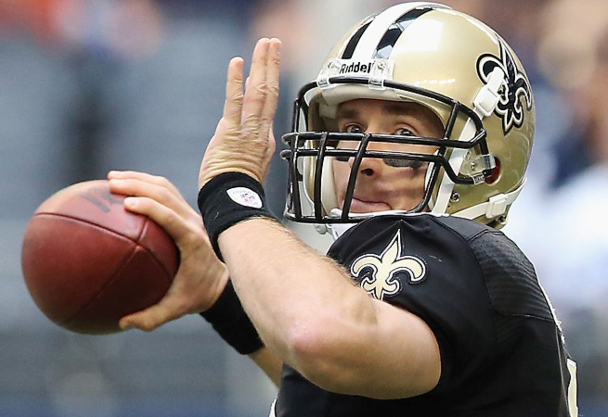 Drew Brees was the top scorer in fantasy football last year, but drafting him will come at a cost in 2013.