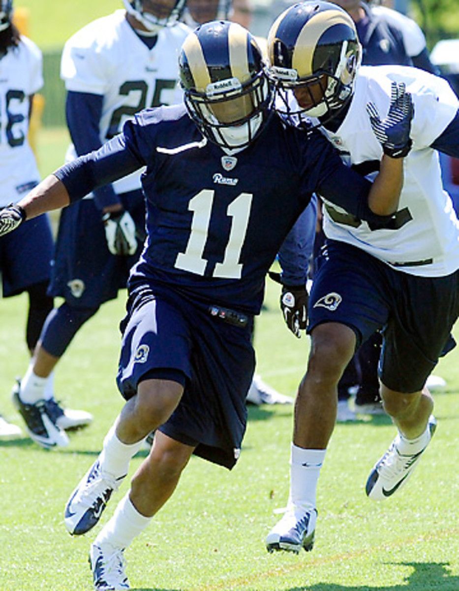 Good luck keeping up with Tavon Austin. (Bill Boyce/AP)