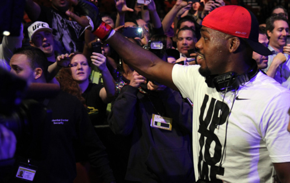 Jon Jones may finally make the move up to heavyweight once his injured toe heals.