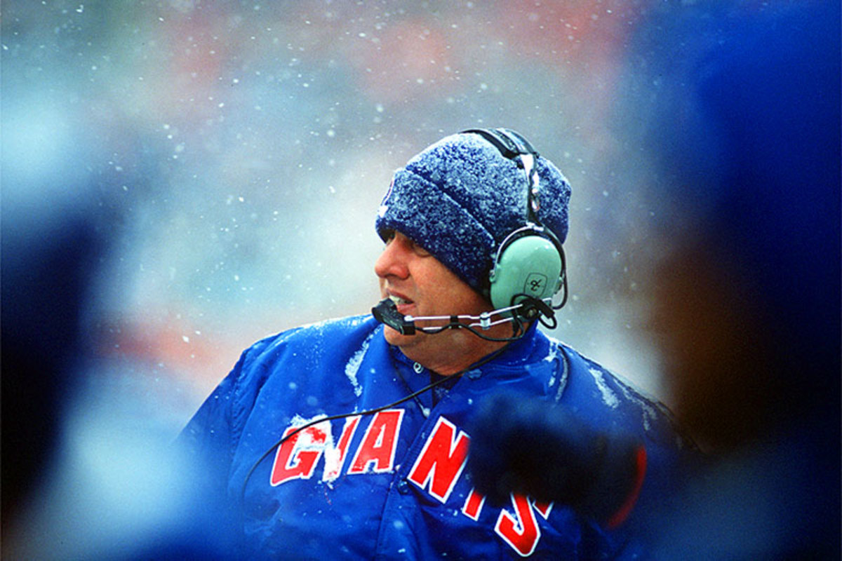 Bill Parcells with the Giants.