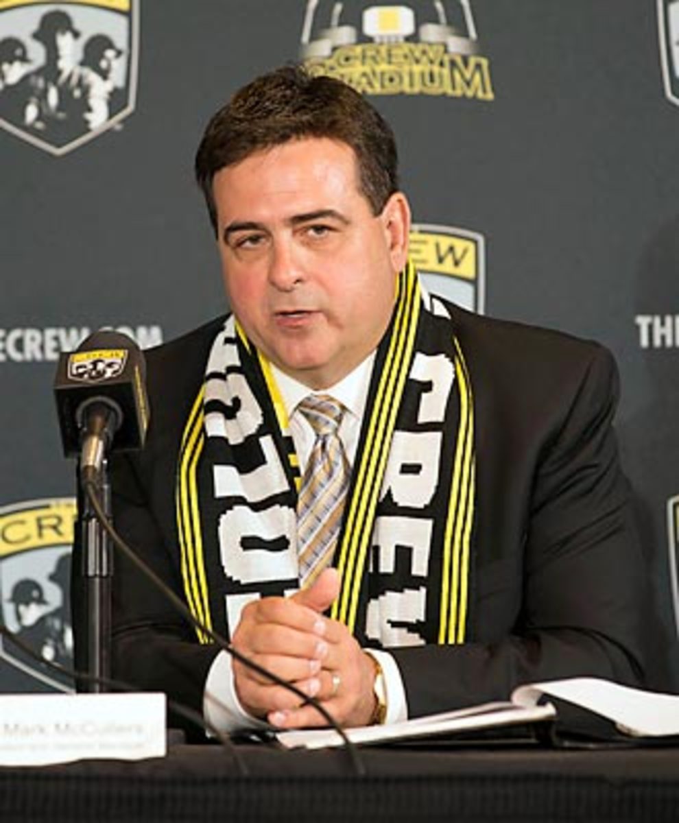 Crew GM Mark McCullers hopes to lead the club into MLS' upper echelon.