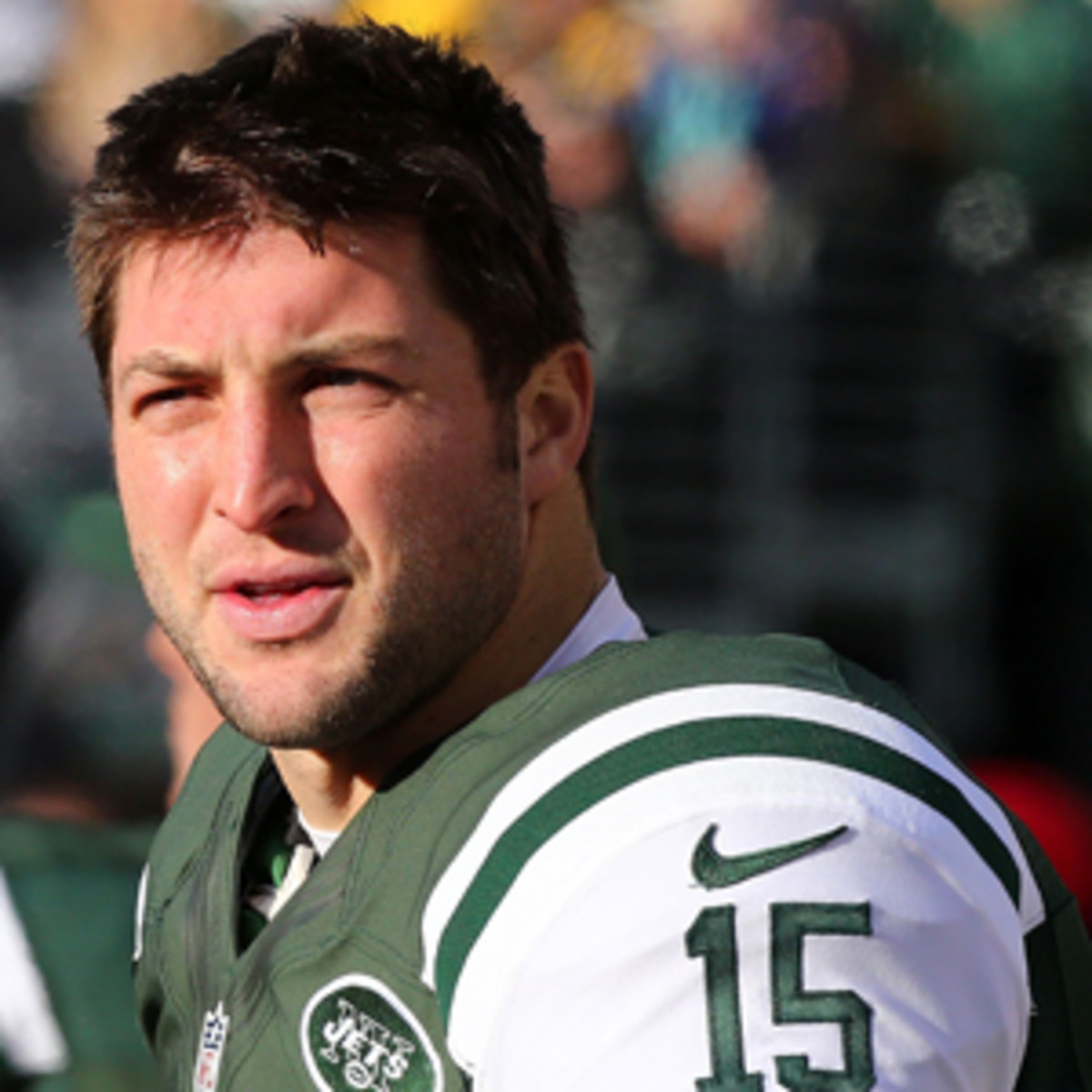 Tim Tebow received an offer to join the formerly named Lingerie Football League as a quarterbacks coach. (Jim McIsaac/Getty Images)