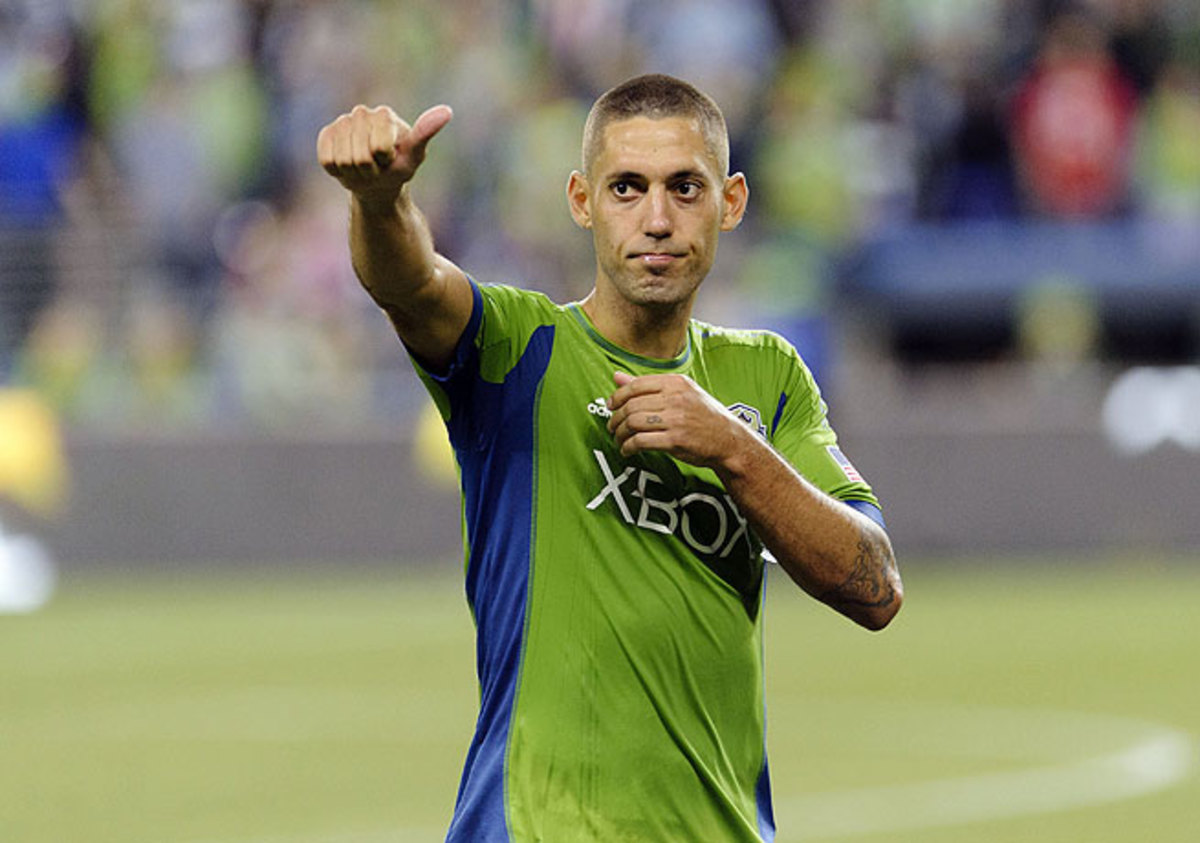 Clint Dempsey may not have scored for Seattle yet, but he leads the pack in terms of fan appreciation.