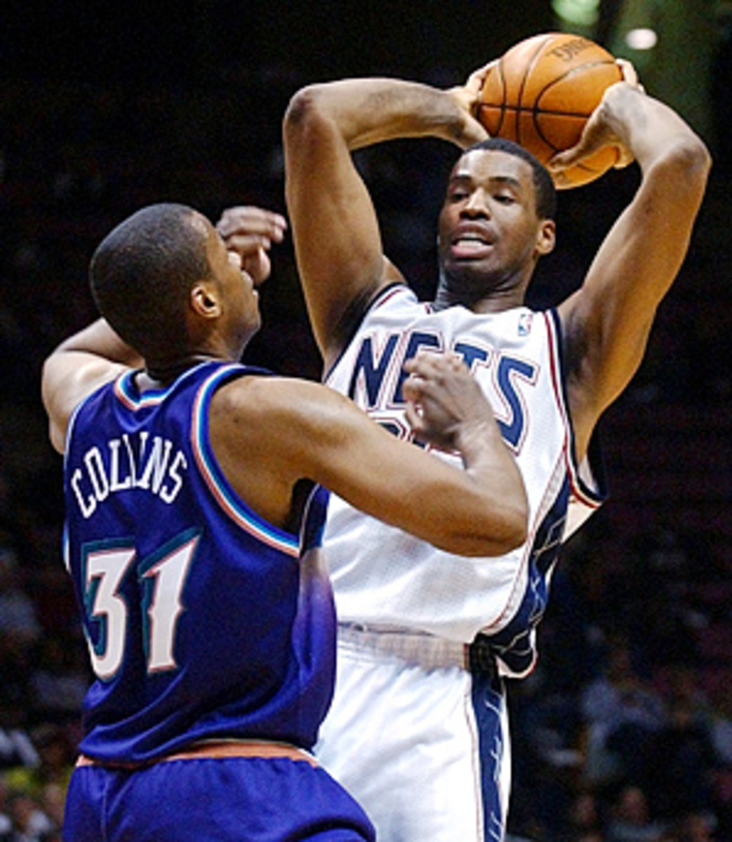 Jason (right) and Jarron Collins were both drafted in 2001 after attending Stanford.