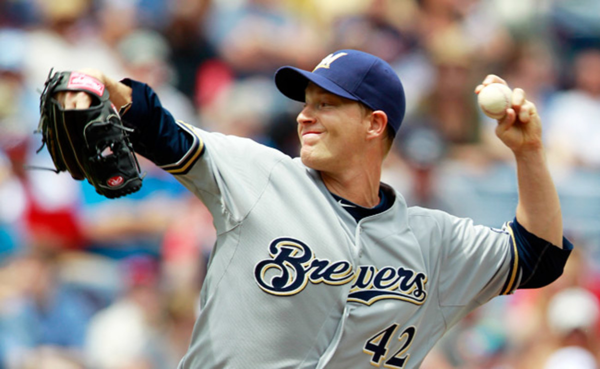Injured Chris Narveson agrees to 840k deal with Brewers Sports