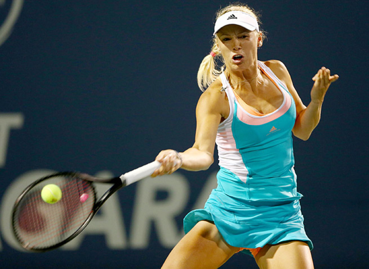 Caroline Wozniacki has a favorable draw as she seeks her first deep run at a major this year.