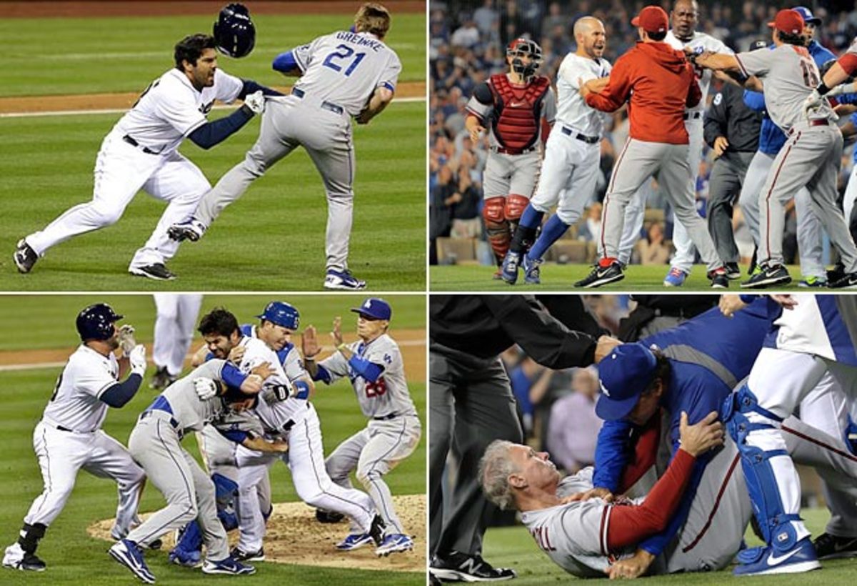 The fightin' Dodgers