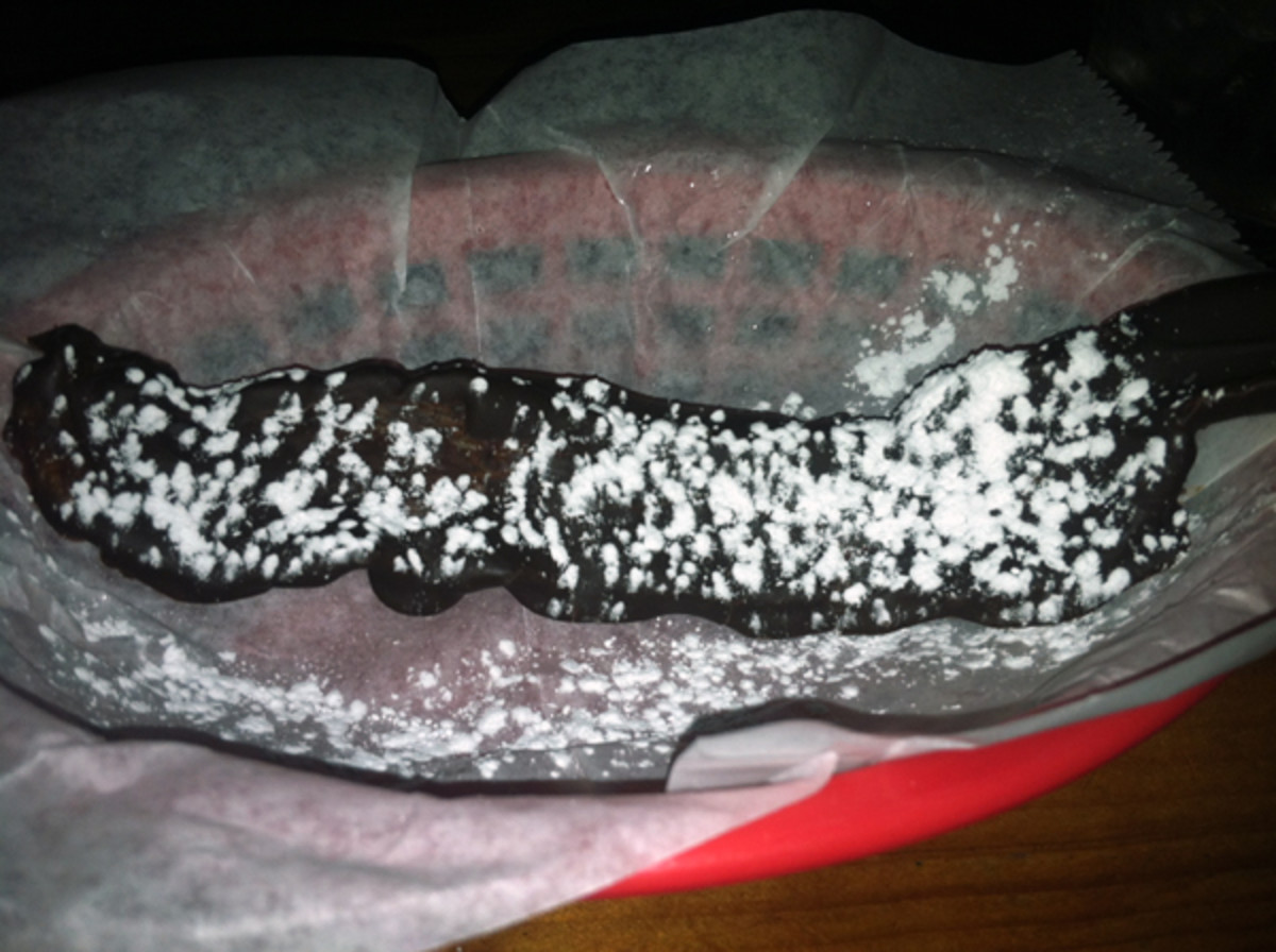 Chocolate-covered bacon. (Andy Staples)