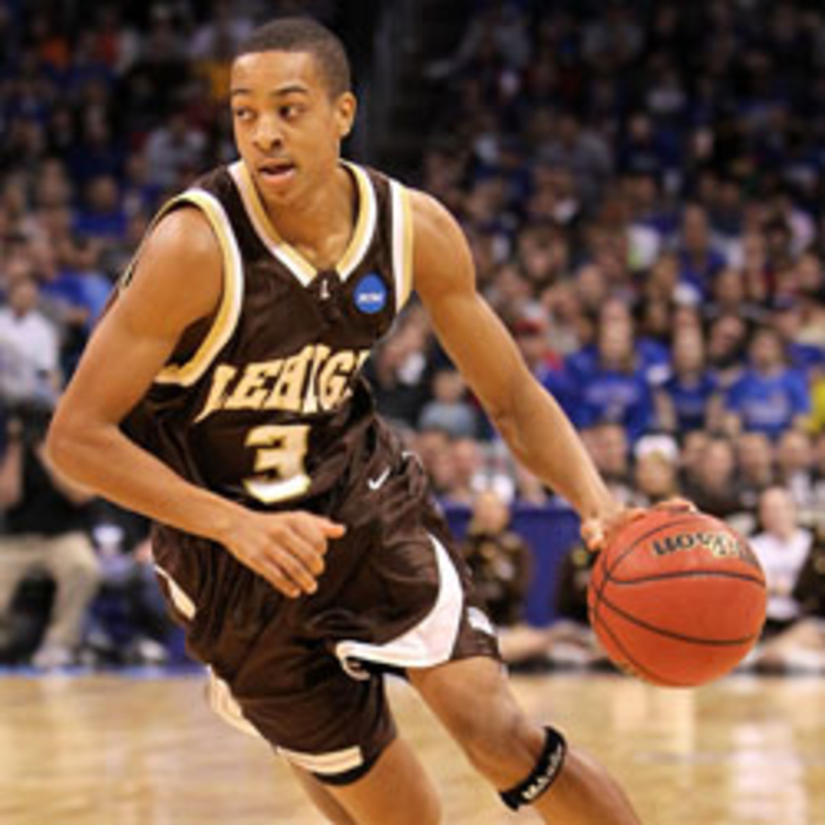 Lehigh's CJ McCollum is "unlikely" to play in the Patriot League tournament. (Ronald Martinez/Getty Images Sport)