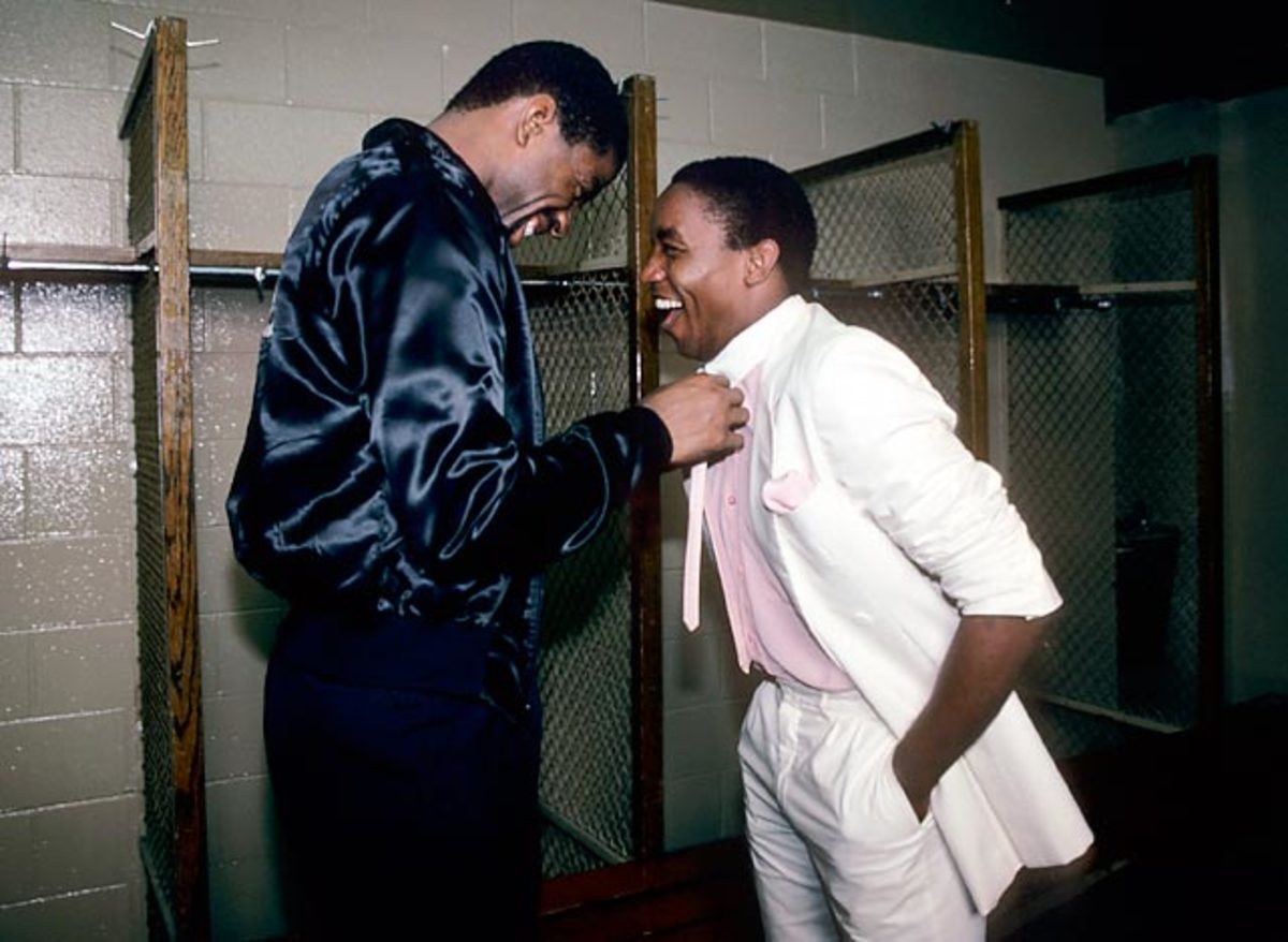 Magic Johnson and Isiah Thomas