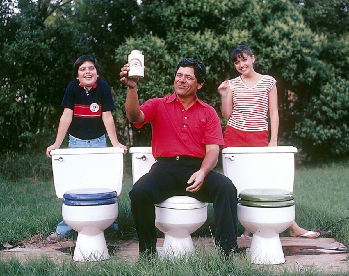 Lee Trevino with children Tony and Lesley