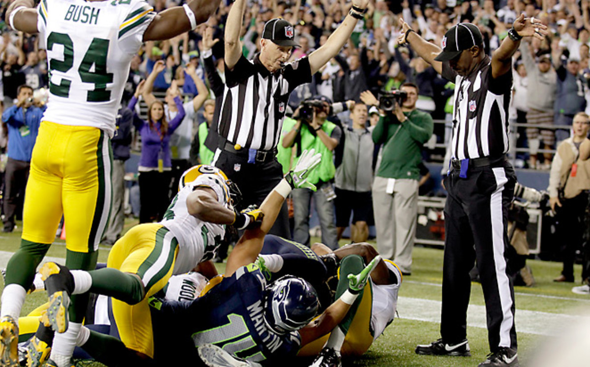 Golden Tate's controversial TD played a big part in Seattle's season, but the team needs more from its WRs.