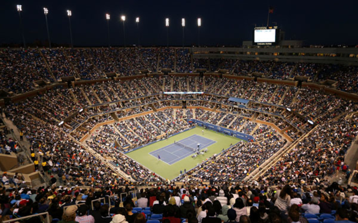 The USTA will add a roof to Arthur Ashe Stadium. (Cameron Spencer/Getty Images)